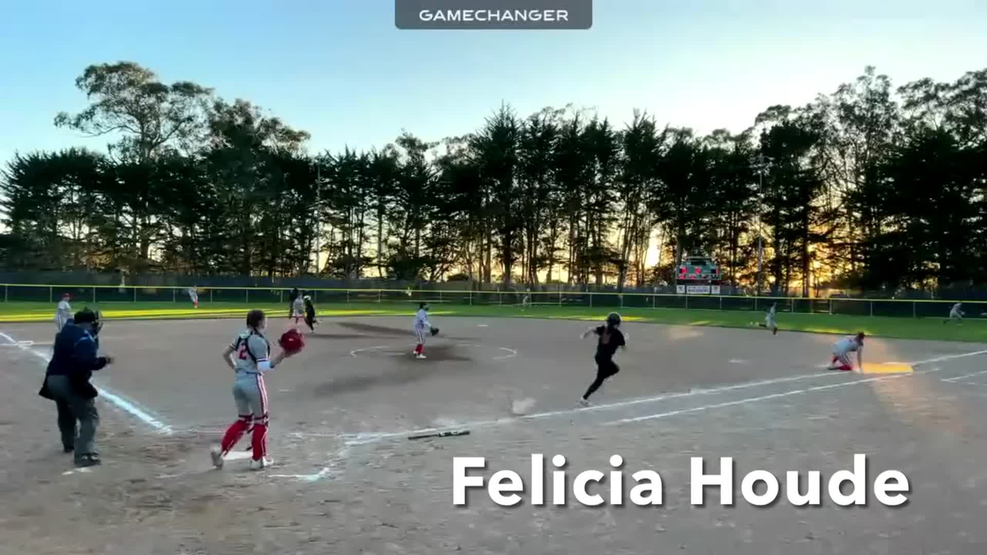 Felicia Houde with a stellar all around game for PG