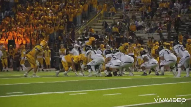 #32 Noah Murillo trying to get the sack