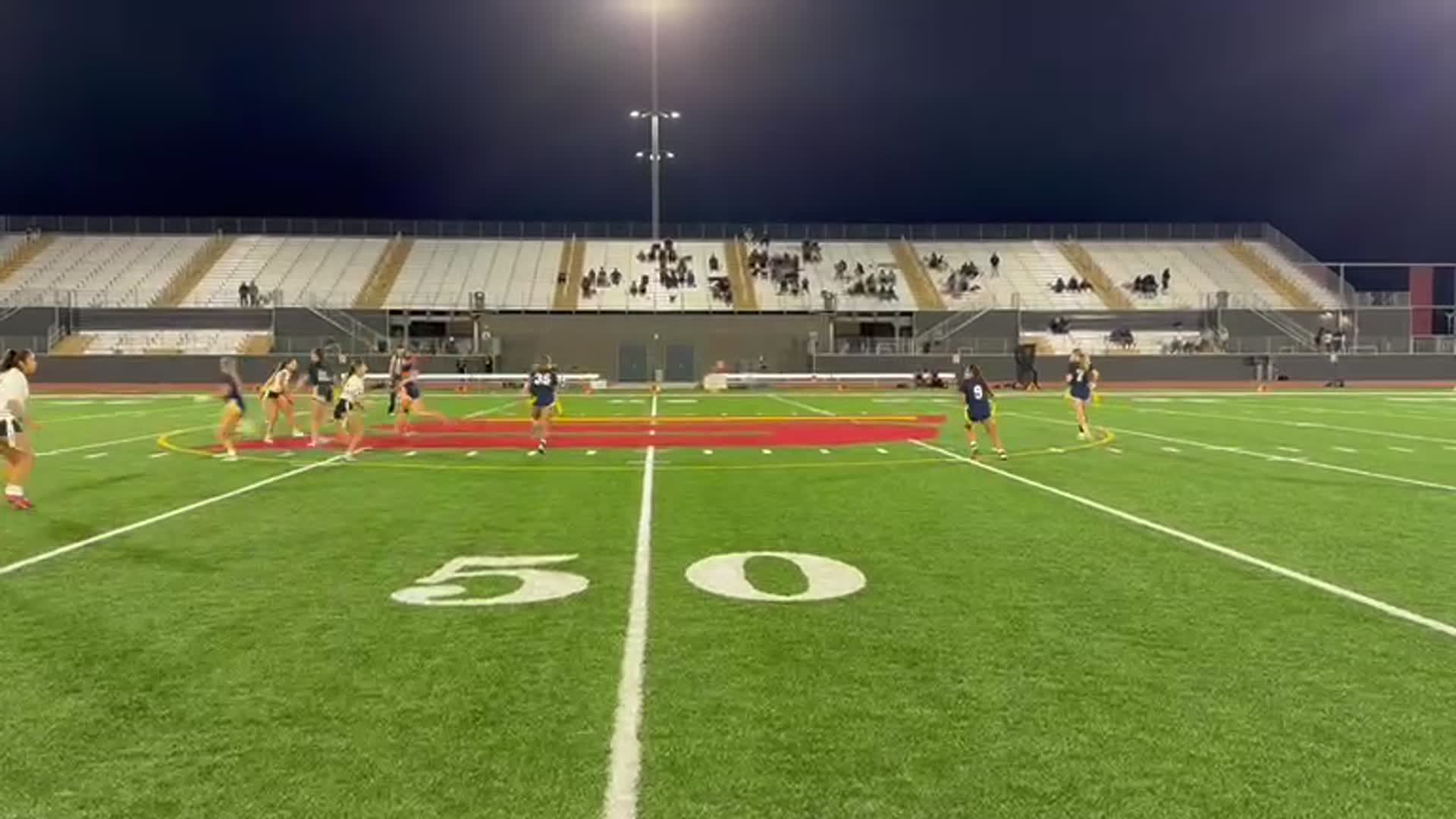 5 yd reception