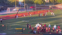Touchdown - September 6, 2024 - Joseph Valadez (#7) To Chris Anderson (#34) - Clovis West vs Edison (Stockton) - JV Football