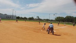 Joselyn Castagner doubles to LF against Tarpon Springs