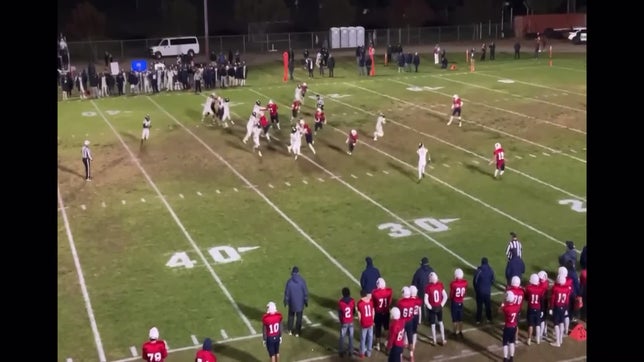 39 yard pass to Ben