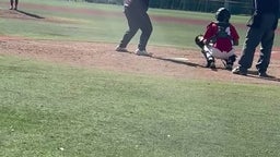 Froze him strikeout looking