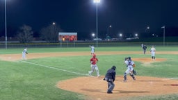 3rd Baseman Anthony Flores #5 Makes a Diving Catch