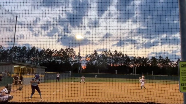 Feel hit to center field