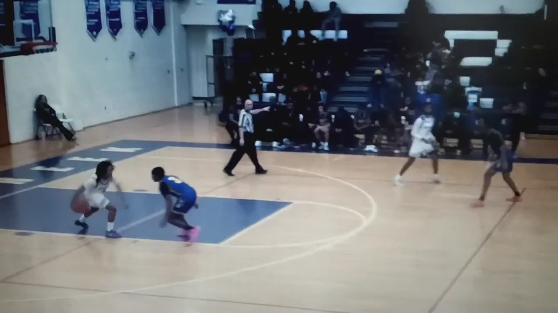 Oscar Smith steal and dunk