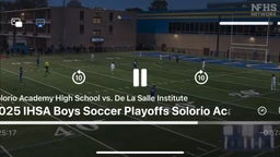 De La Salle vs Solorio 2A semi final sectionals