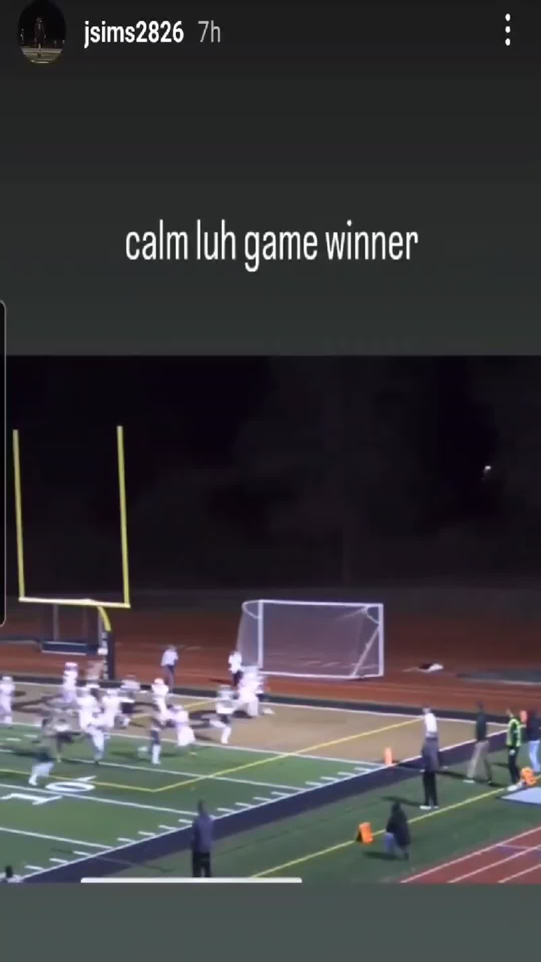 TD pass for the win
