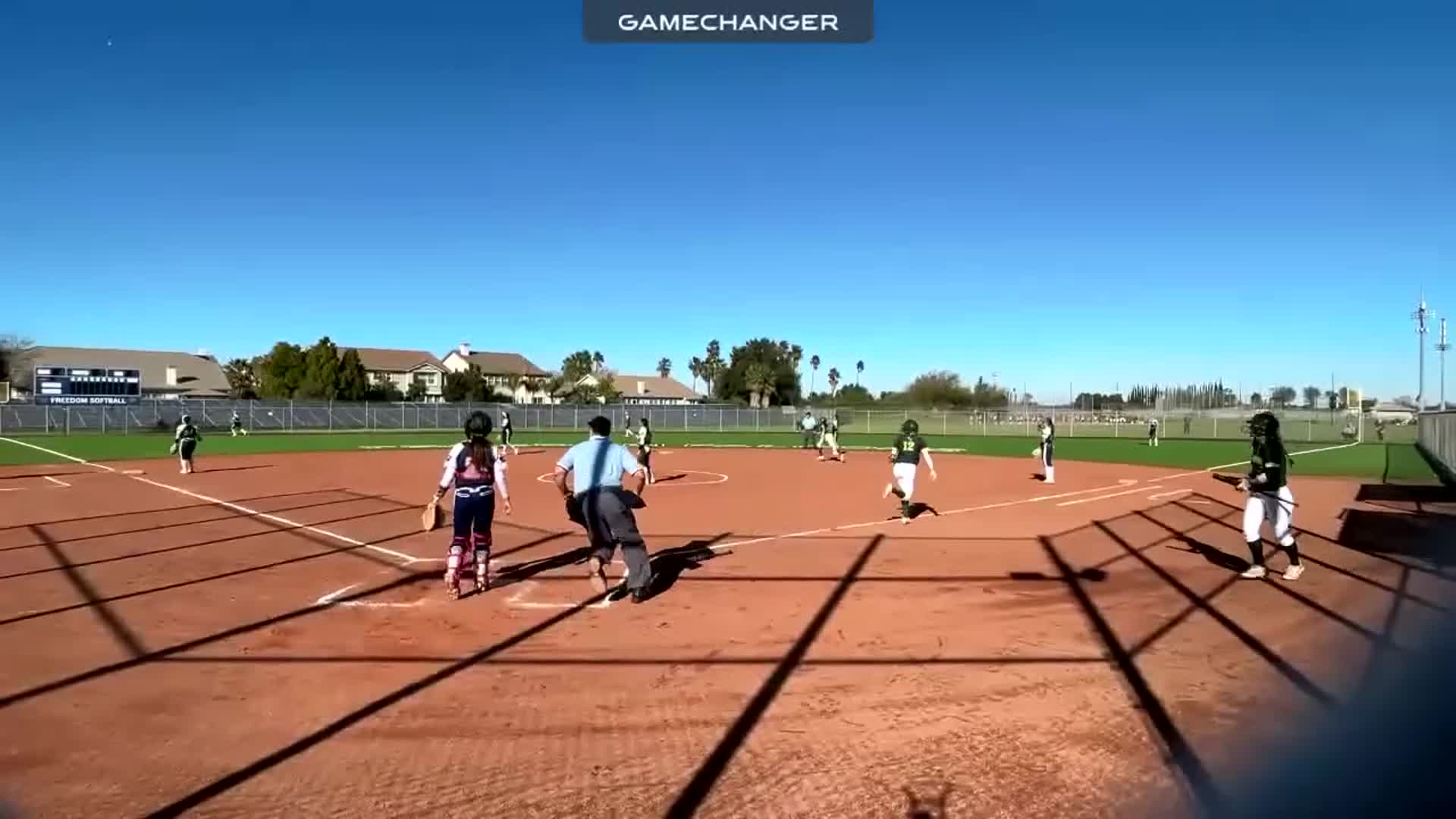 HR into the wind for the lead!