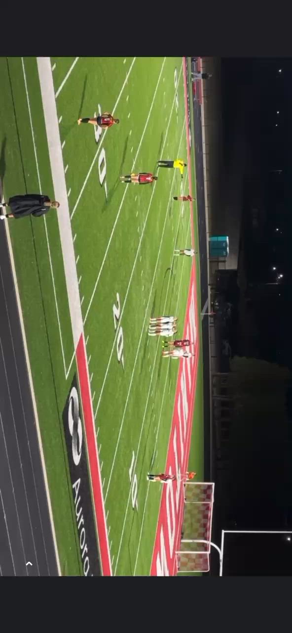 35 yard free kick goal