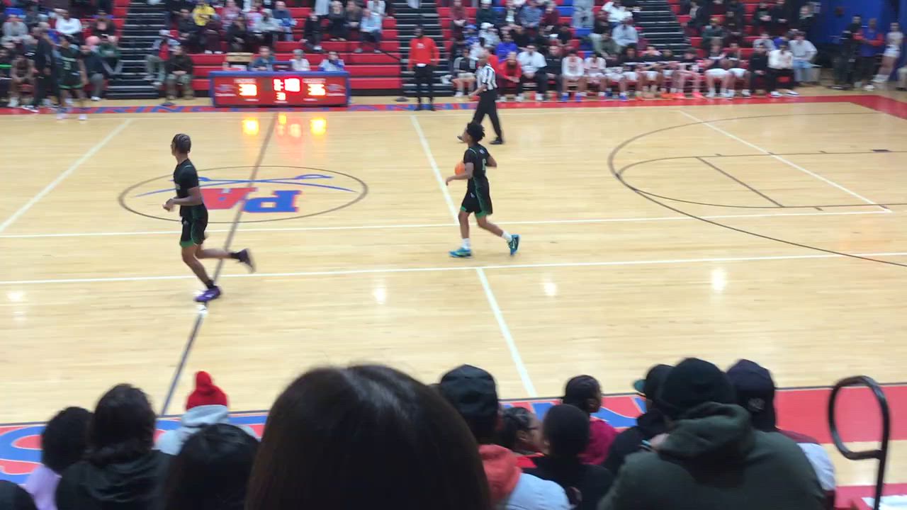 Green Run 3 point shot