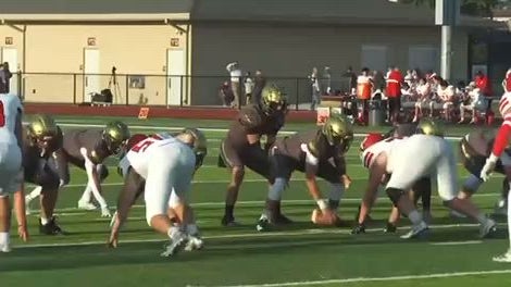 Duncan makes a few miss and dives for the pylon!