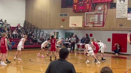 Key Rebound - winding time off the clock - Big 3-pointer for the win