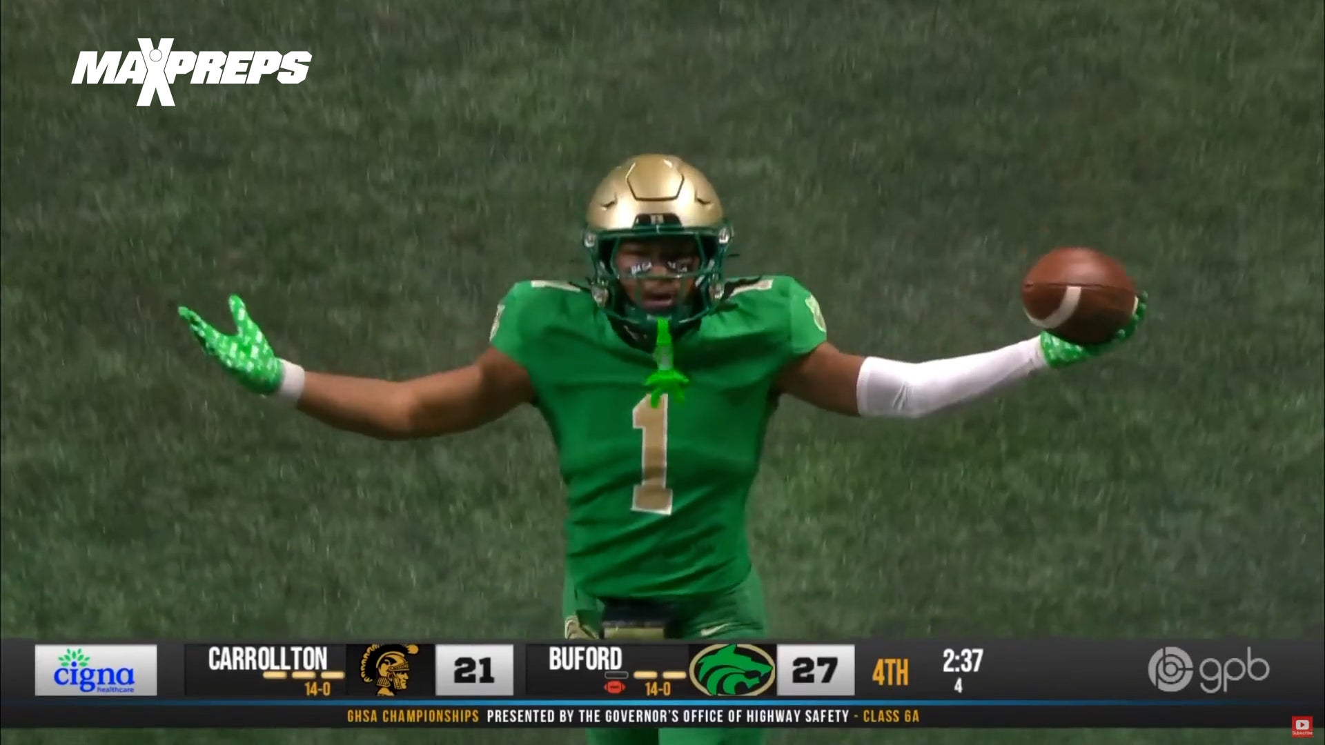 4-star Georgia signee Tyriq Green leads Buford past Carrollton for Georgia 6A State Championship