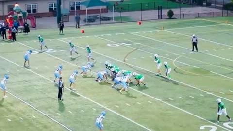 Win 41-21 STATS: 1 INT / 3 SOLO / 5 ASSIST