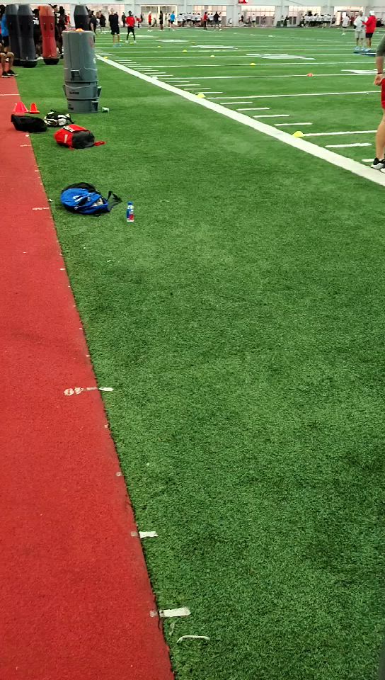 Romeo Washington in drills