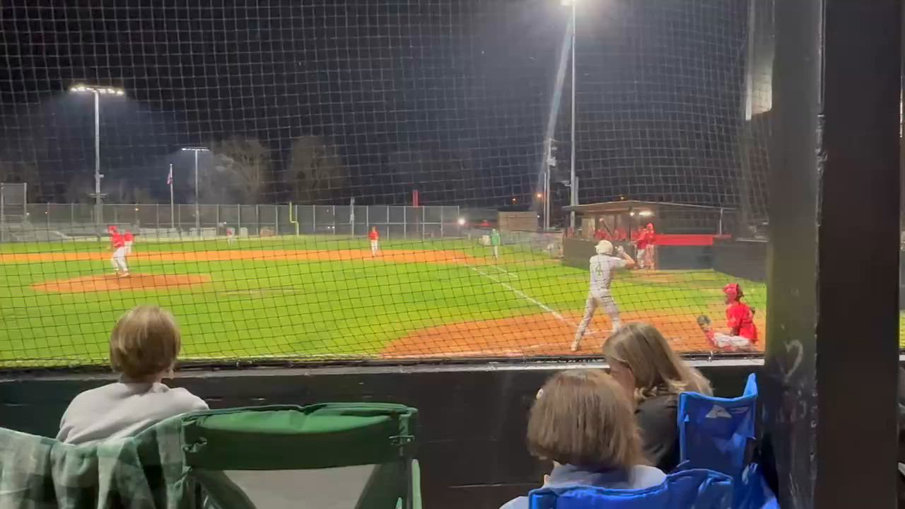 Griffin Boles DOUBLES in district win