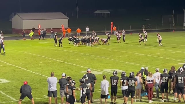 18 yard touchdown pass