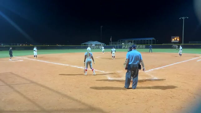 Skyler Cloud strikes out last batter to help Eustis Hs be victorious over Horizon HS,  9-2