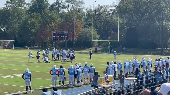 34 yd FG, right hash - James holding, new LS in game - vs UAC 10/12/24.   3/3FG on day (34, 27, 25)