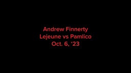 Andrew Finnerty, Lejeune vs Pamlico, Oct. 6, '23