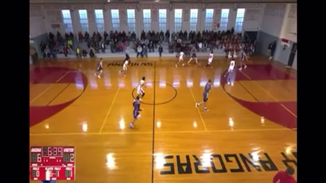 Dunk during Rocksprings game