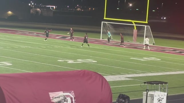 Justis Bodmer #23 scores first goal from 25 yards out.