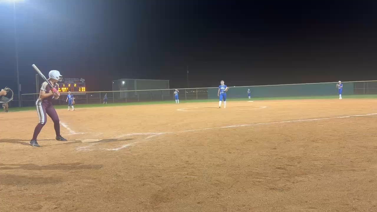 Karsyn Mann hitting her first home run of the season!