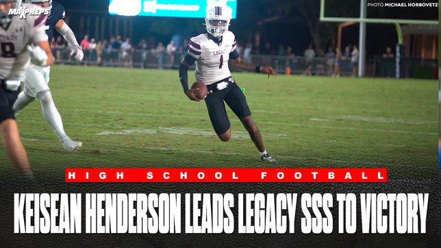 Keisean Henderson and Legacy School of Sports Science football ball gets a big first win over Second Baptist to open up the 2025 season!