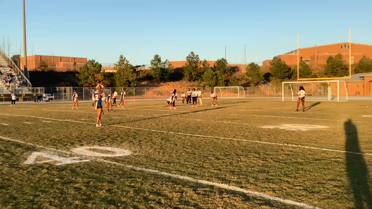 60 yd touchdown by 12 (Kendal Rhone)