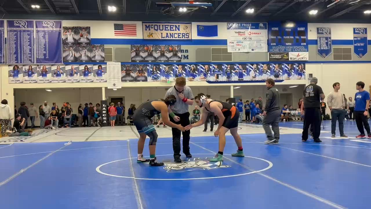 Carlos Cordova (NVHS) vs unknown (Fernly) jv 190 finals