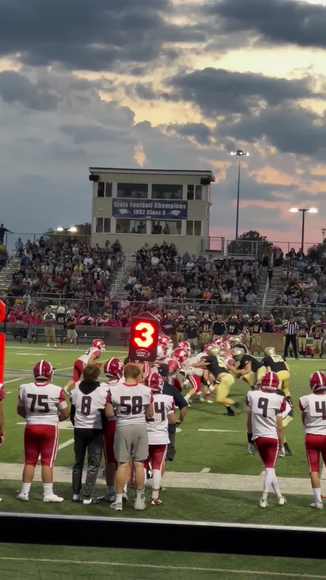 Trey bennett for the touchdown