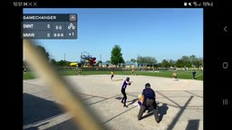 Stretch splits catch at 1B