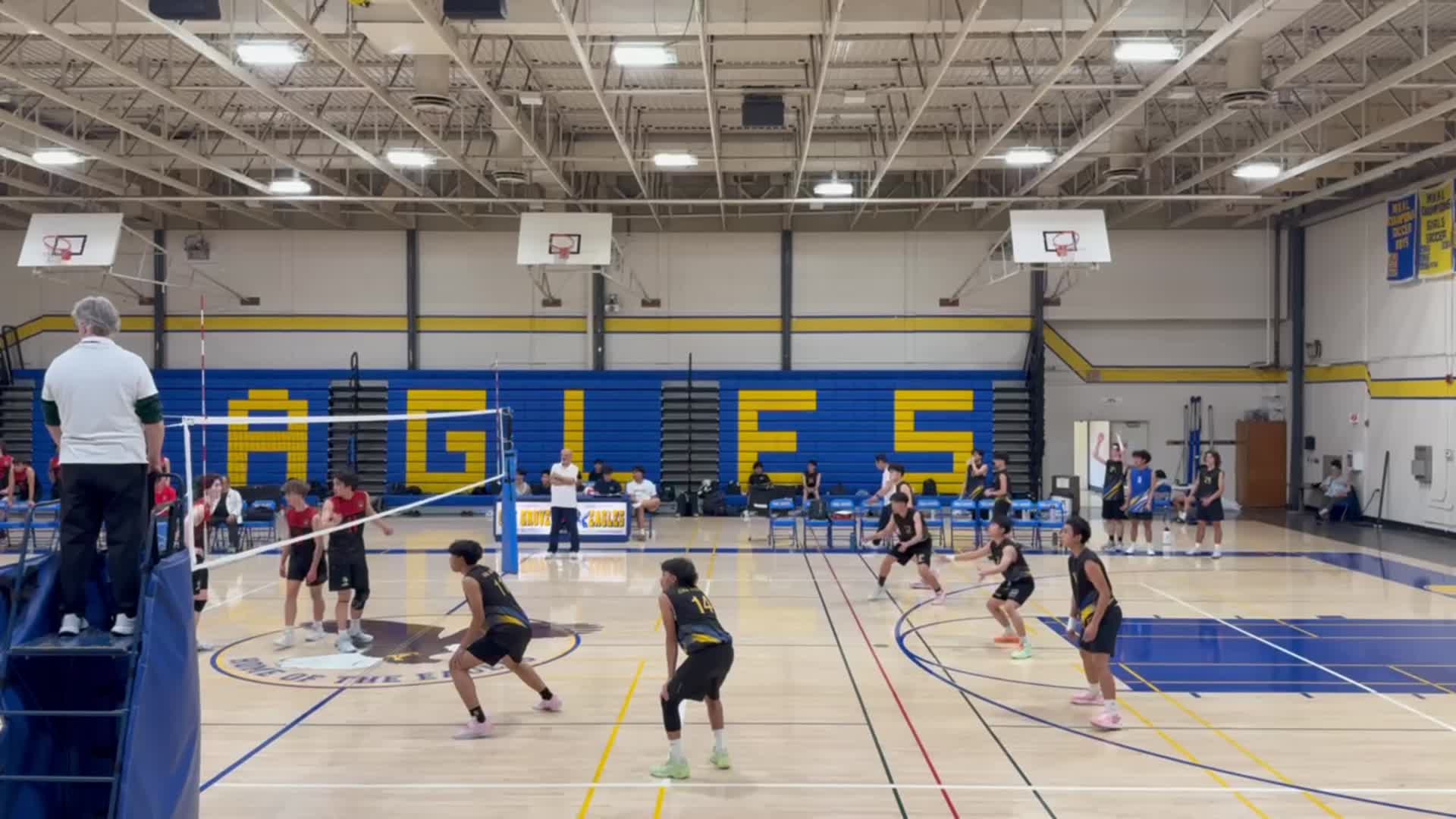 3/25/2025 Varsity Boys Volleyball - Westmont @ Oak Grove