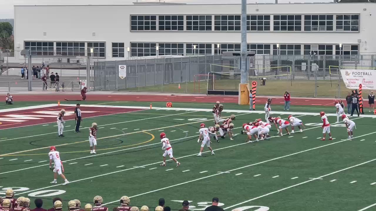 Endzone Interception Lukas Lenahan