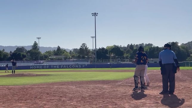 TJ Reinhart double to right