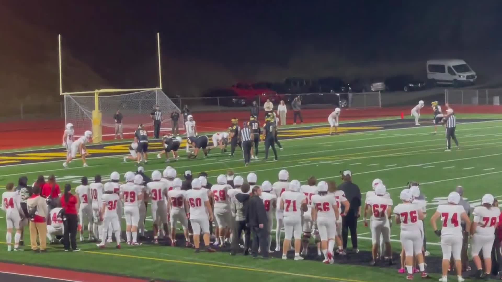 3rd Quarter Lincoln #8 Jadeon Scranton Rushes for a 4 Yard Touchdown
YELM 12 Lincoln 13