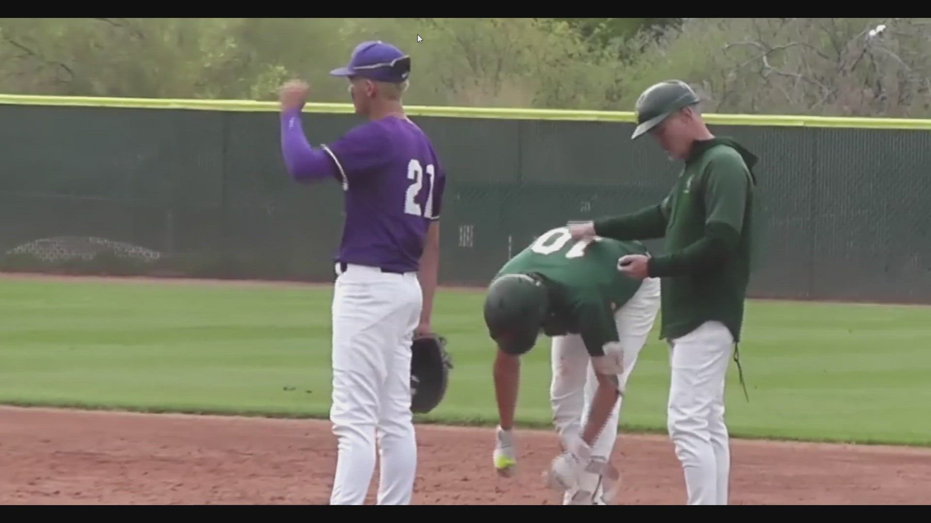 Dual view swing video