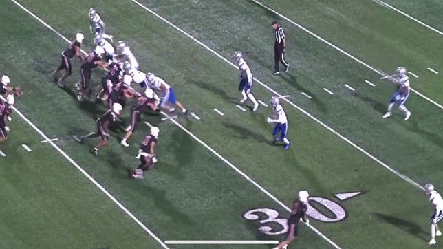 Uses numerous techniques to evade downfield blockers