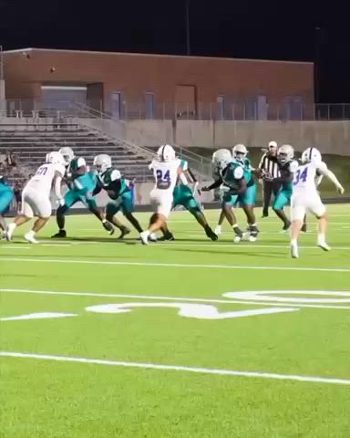 Benji Fisher finds Justin Butler wide open for the TD Both athletes are having a record setting season.