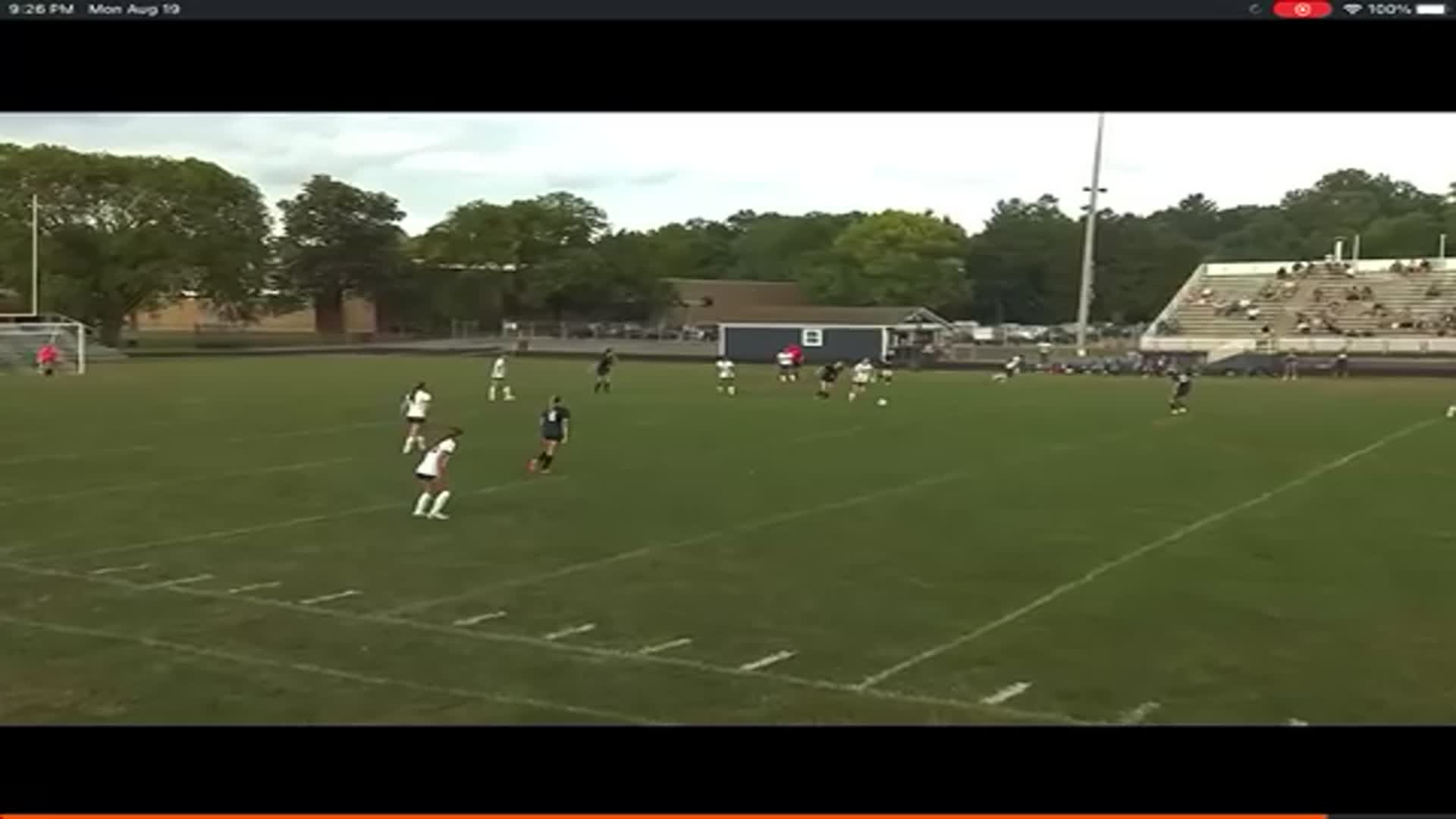 Lia Wahl scores goal against Whetstone