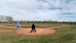 Pitching- 8 Strikeouts-Complete game Shutout - 3/30/24 vs Greeley West - Last Strikeout.