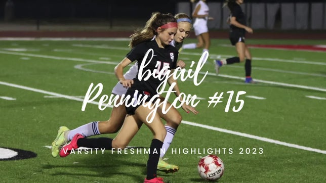 Some highlights from my freshman year playing soccer at Stewarts Creek High School.