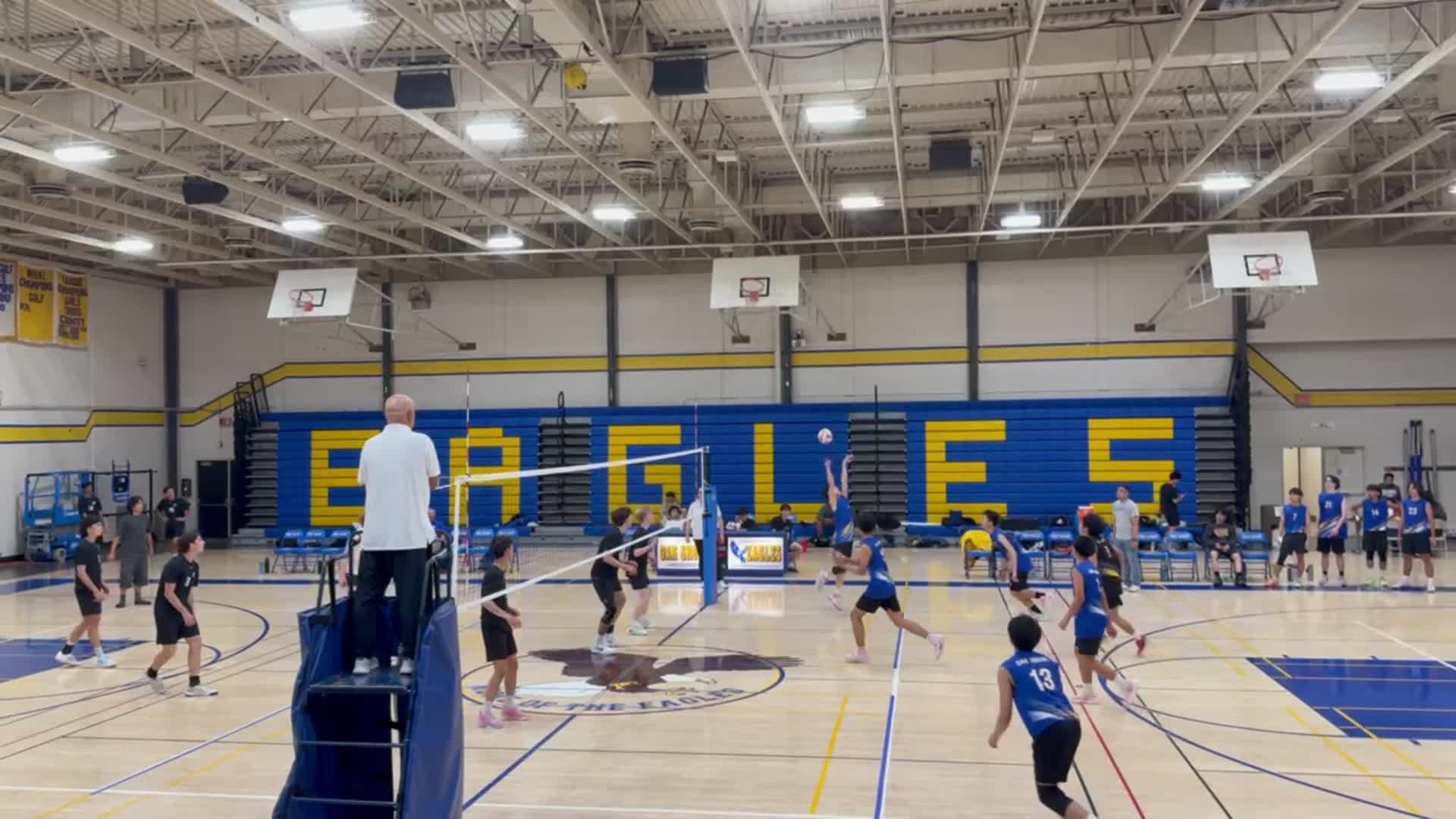 4/10/2025 Varsity Boys Volleyball - Pioneer @ Oak Grove