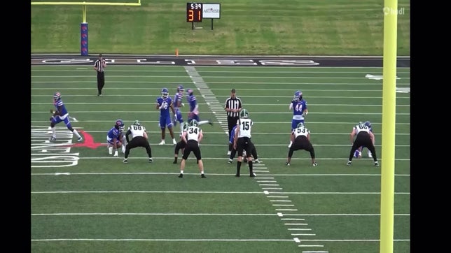 Brayden Combs sophomore at Azle High School highlights vs Abilene Cooper