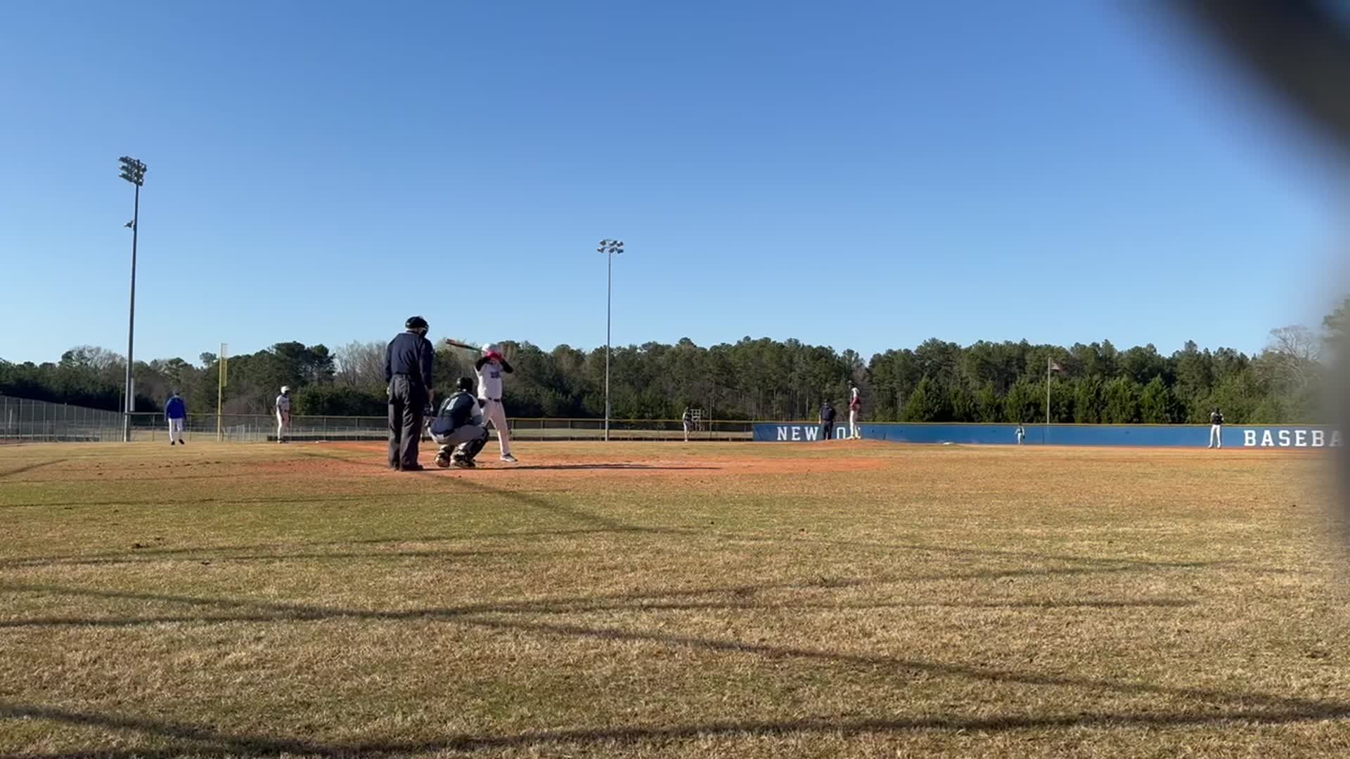 RBI left center feild Newton vs lovejoy