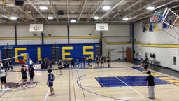 4/9/2024 Varsity Boys Volleyball - Hill @ Oak Grove (Oak Grove wins 3-0)