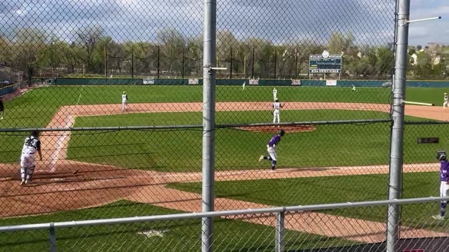 Max Vandy doubles to left center.