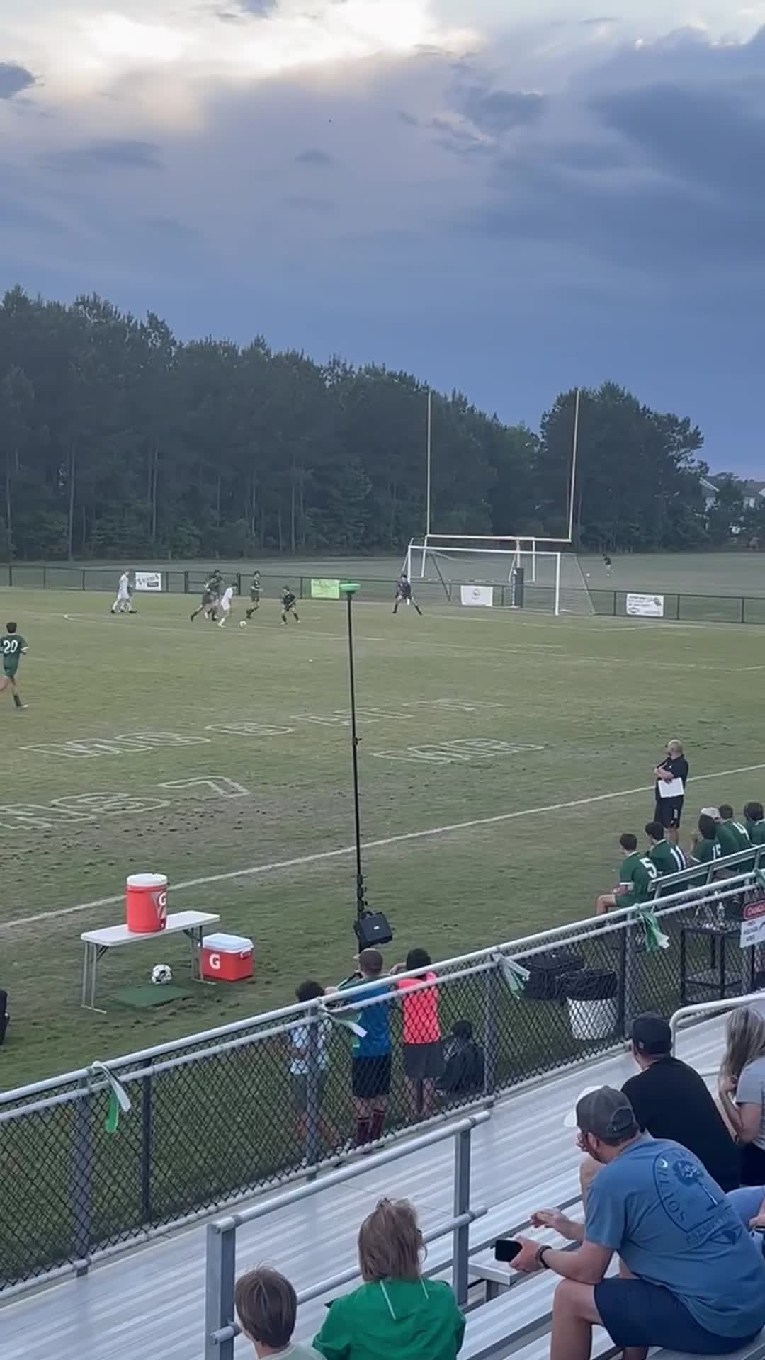 Ben Kaplanis - near post finish