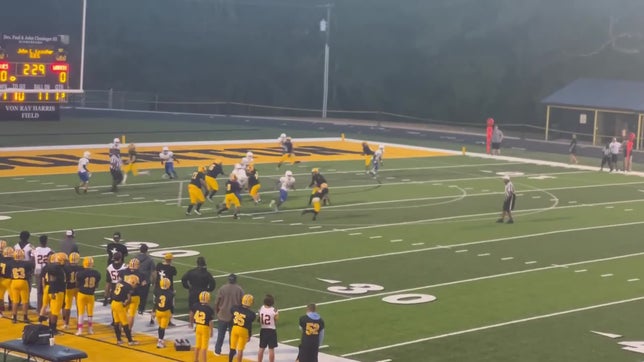 Touchdown pass to Zay Coleman